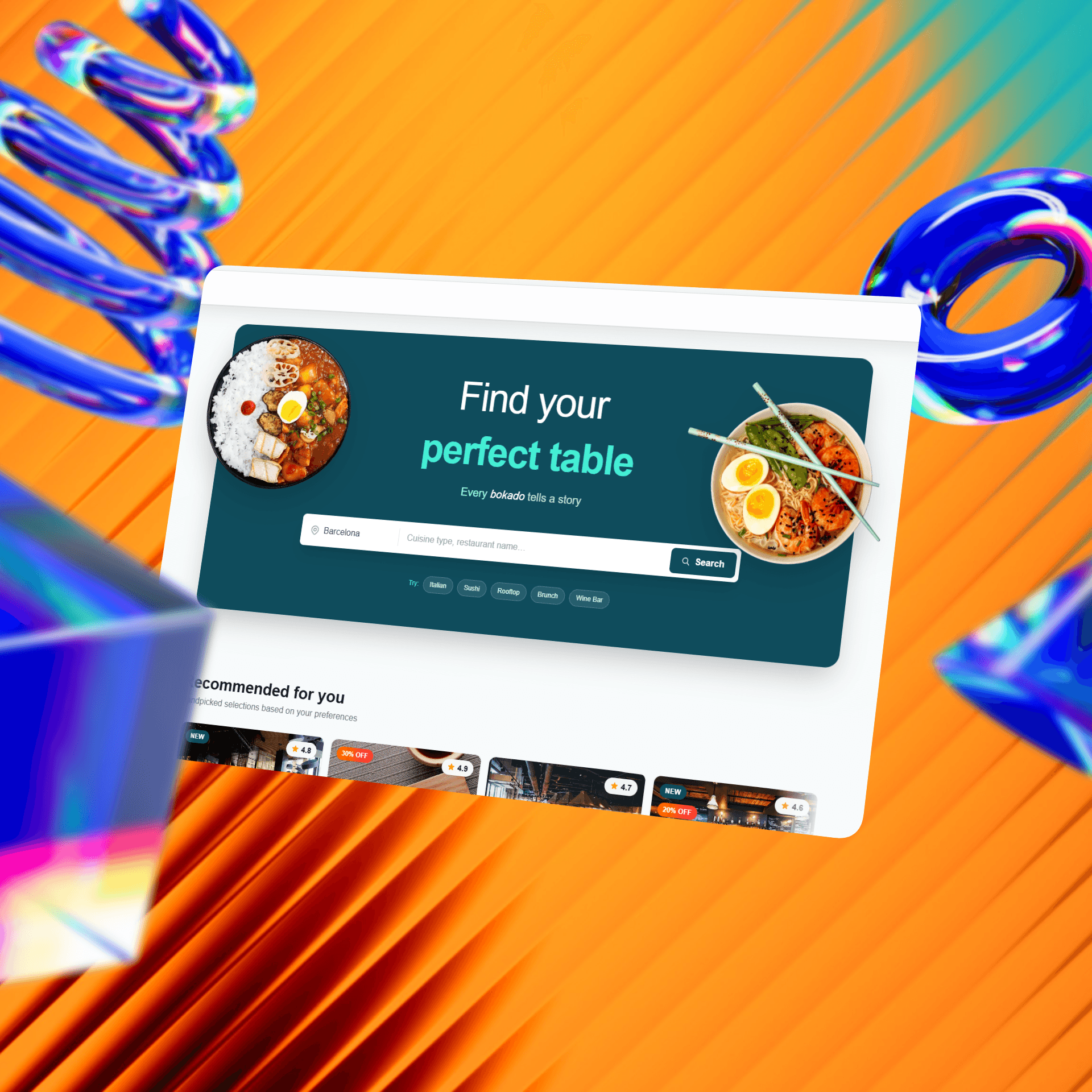 Bokado - Plataforma de gestión de restaurantes